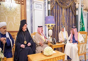 ملک سلمان با خاخام صهیونیست در ریاض دیدار کرد