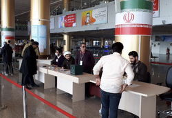 استقرار دو شعبه اخذ رای در فرودگاه مشهد