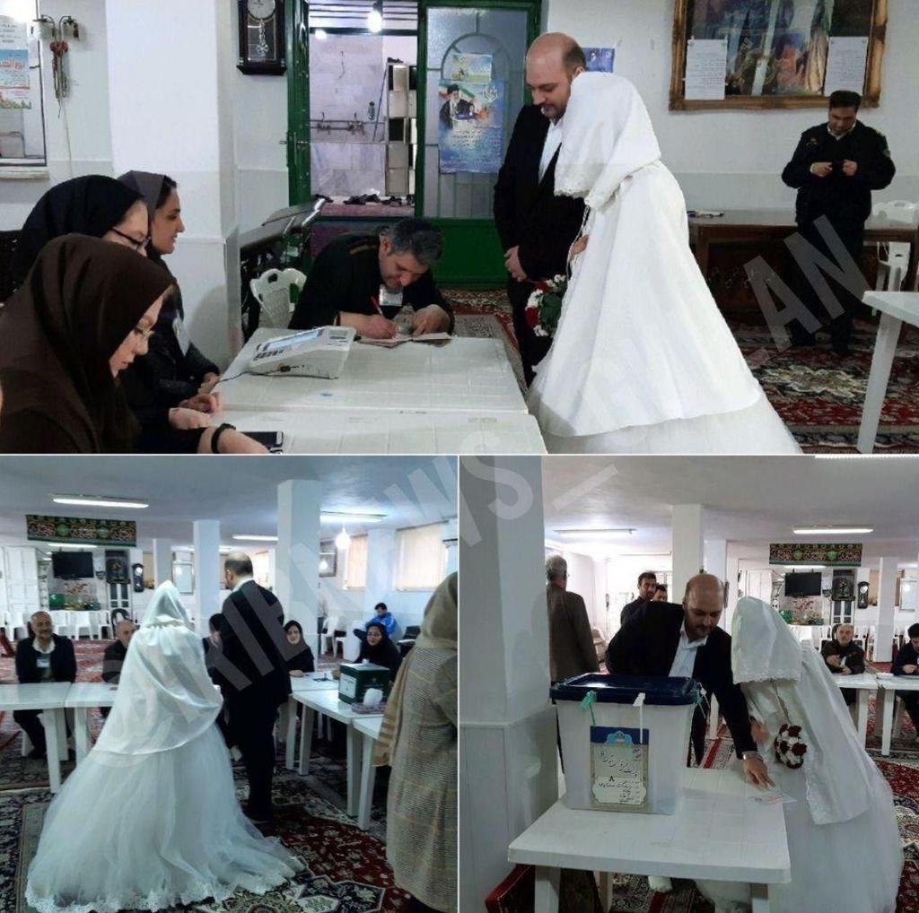 پاسداشت جشن ملی در جشن عروسی