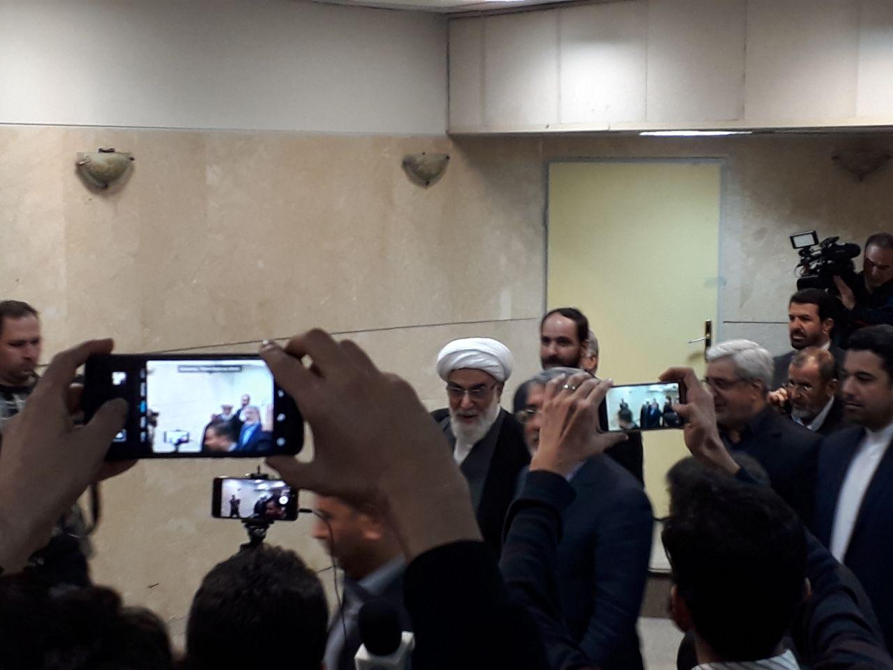 حضور رئیس دفتر رهبر انقلاب در وزارت کشور