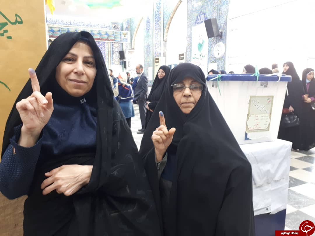 اهوازی ها، آفریننده نقاشی زیبای حضور در انتخابات ۹۸