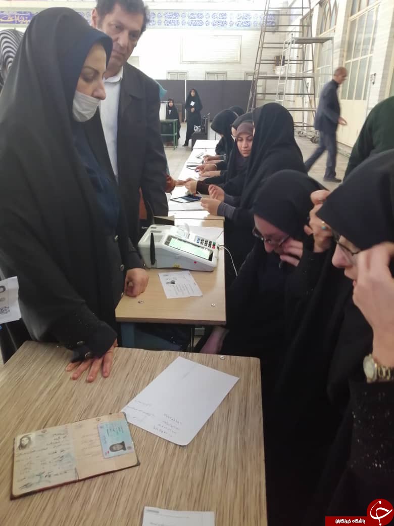 اهوازی ها، آفریننده نقاشی زیبای حضور در انتخابات ۹۸