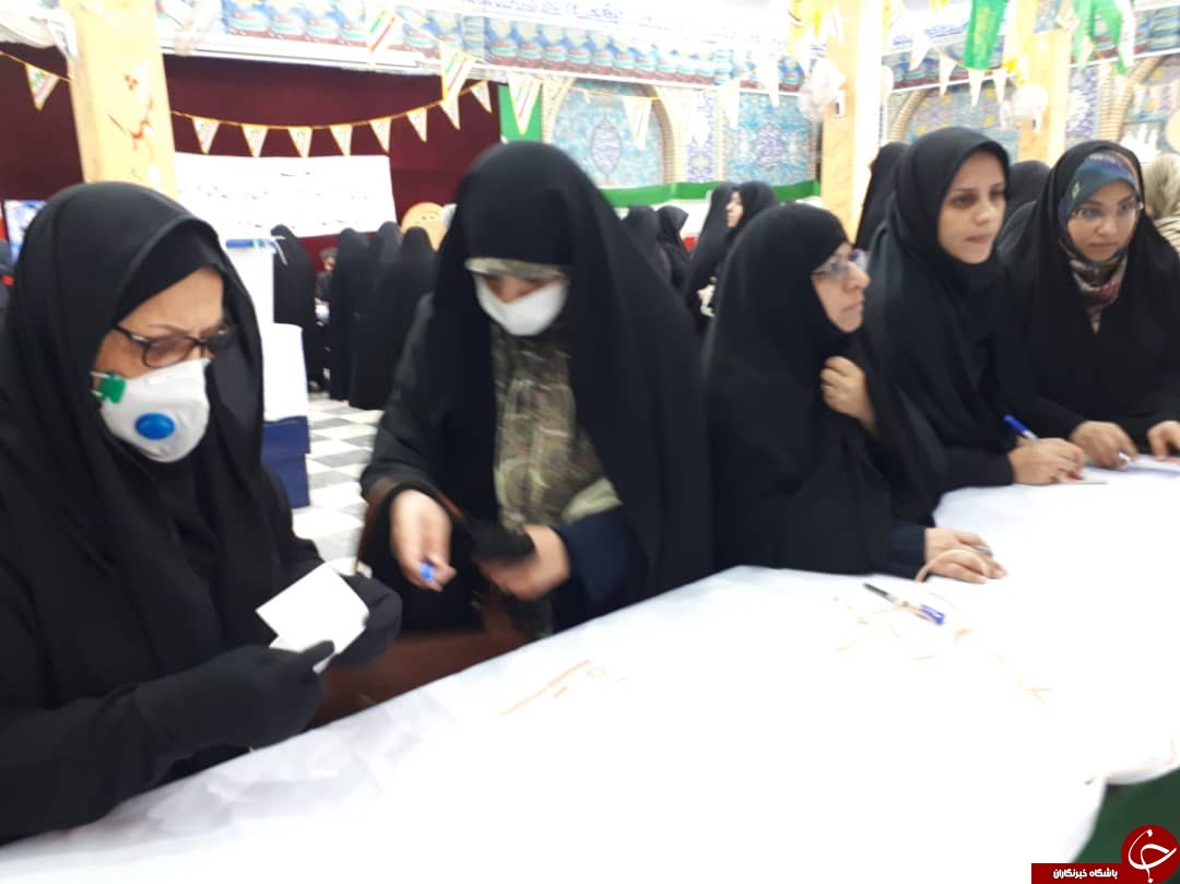 اهوازی ها، آفریننده نقاشی زیبای حضور در انتخابات ۹۸