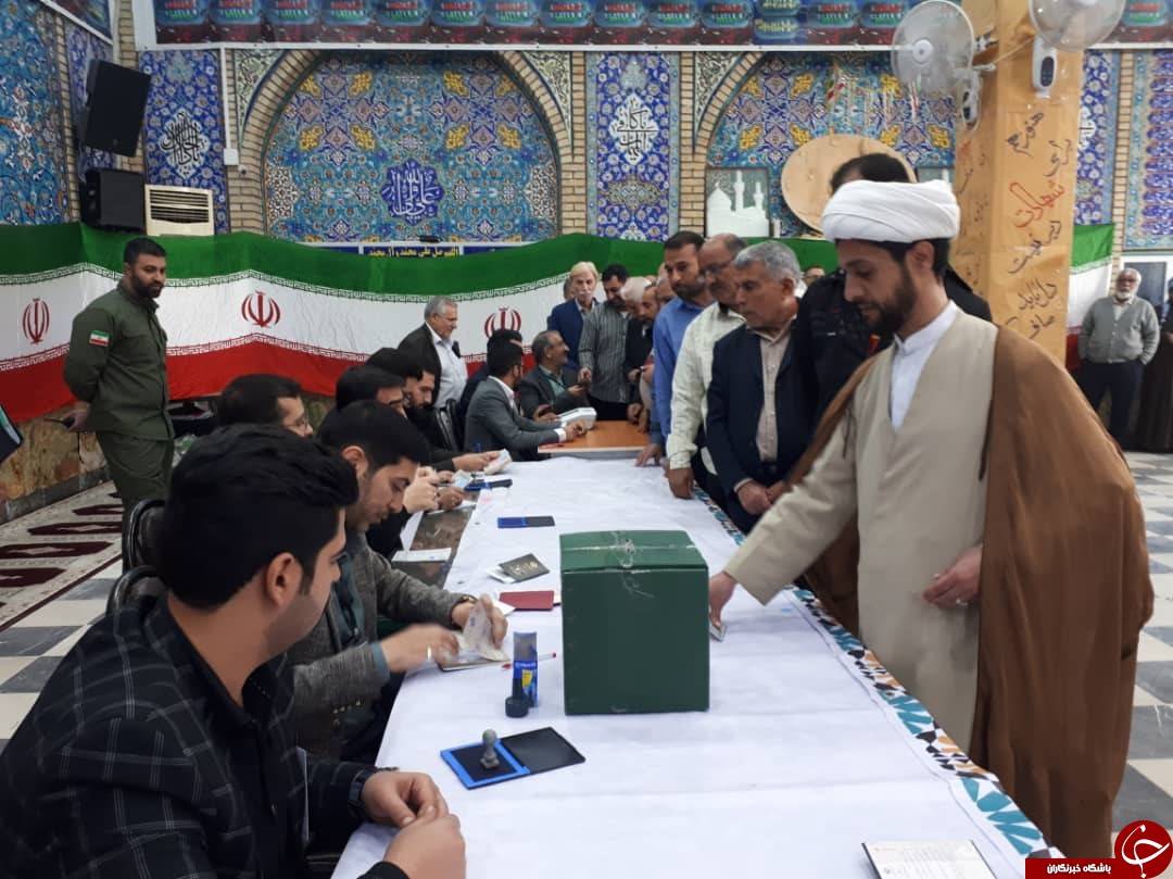 اهوازی ها، آفریننده نقاشی زیبای حضور در انتخابات ۹۸
