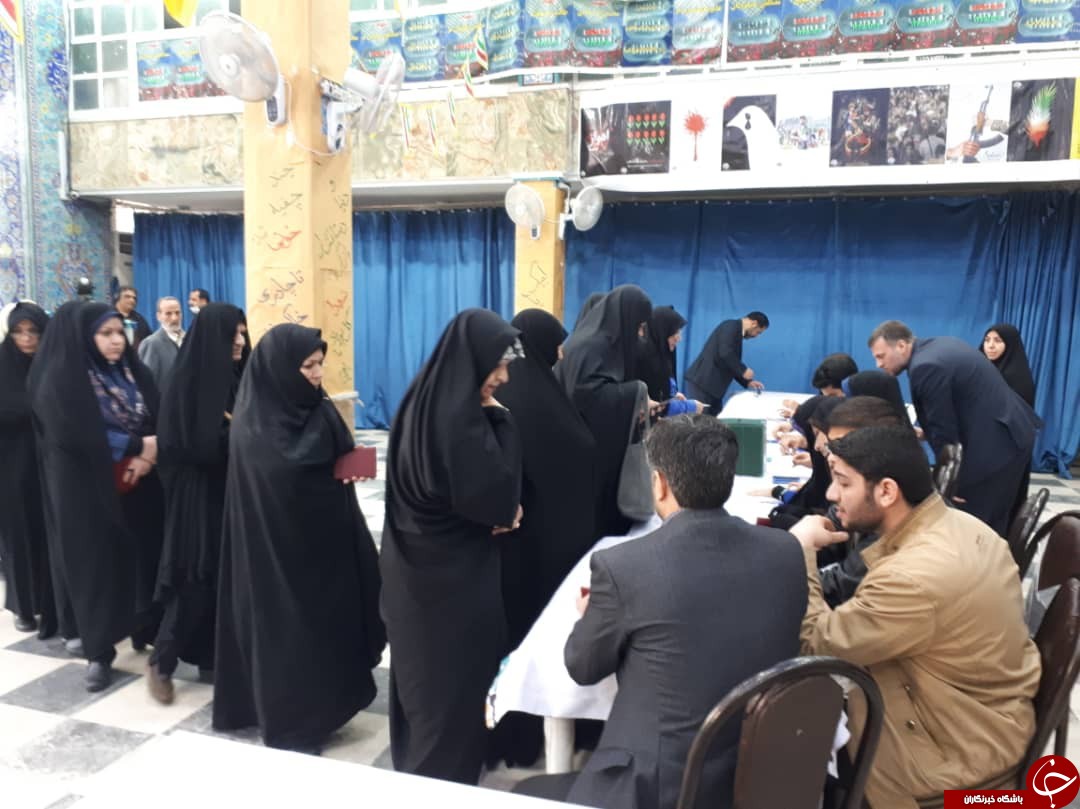 اهوازی ها، آفریننده نقاشی زیبای حضور در انتخابات ۹۸