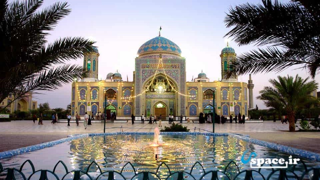 امام زاده طبس تعطیل شد