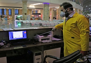 ضدعفونی اداره محیط زیست خوزستان برای مقابله با کرونا
