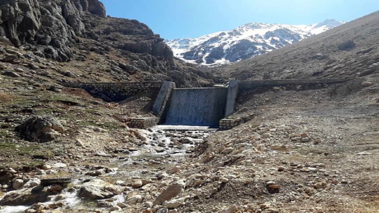 افتتاح پروژه سنگی ملاتی در روستای خراجی