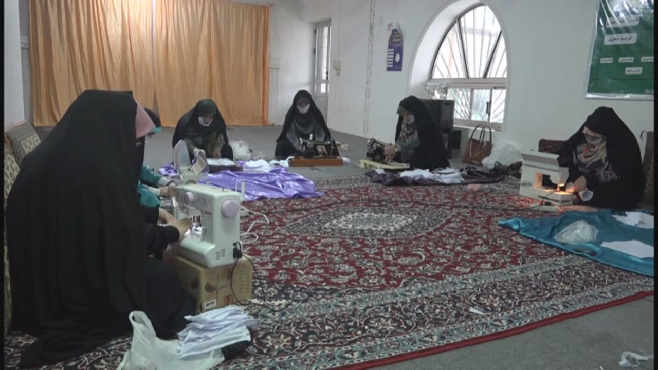 تولید روزانه ۵ هزار ماسک در گلوگاه
