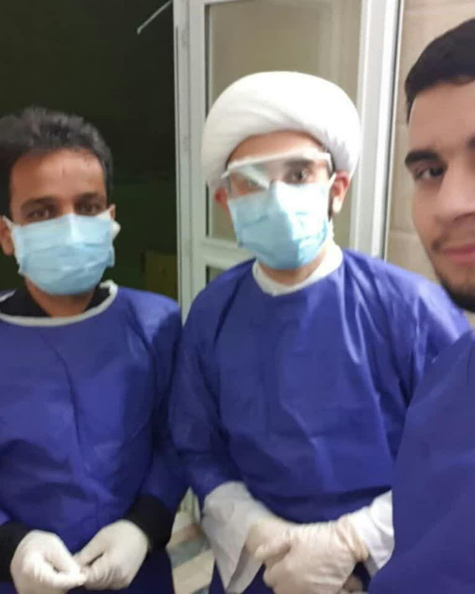 حضور اساتید و طلاب حوزه علمیه در بیمارستان&zwnj;ها و درمانگاه&zwnj;ها
