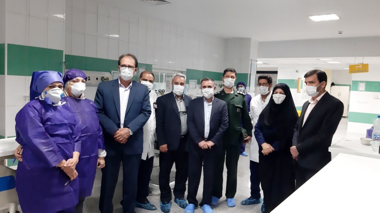 بازدید مسئولان سیرجان از آمادگی بیمارستان ها