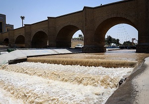 رها سازی ۱۰ میلیون مترمکعب آب در رودخانه قمرود