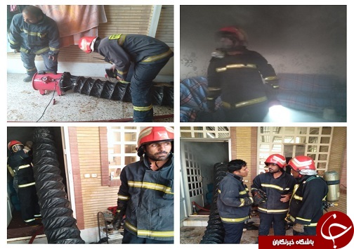 حریق منزل میکونی بدون تلفات جانی