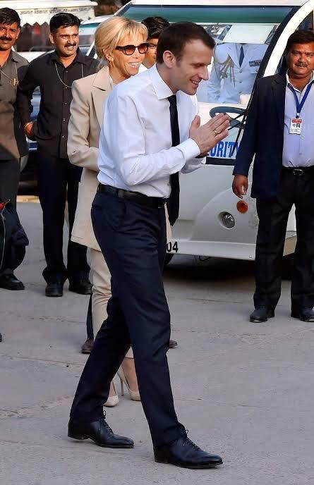 ترامپ بلاخره از کرونا ترسید/ سلام هندی ترامپ به جای دست دادن+عکس