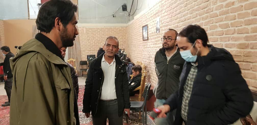 ادامه تصویربرداری سریال نفوذ با رعایت نکات بهداشتی