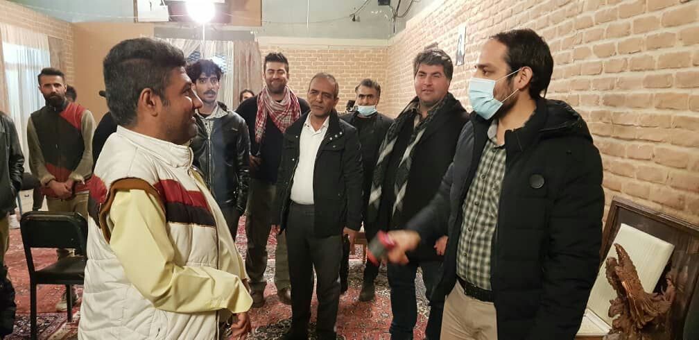 ادامه تصویربرداری سریال نفوذ با رعایت نکات بهداشتی