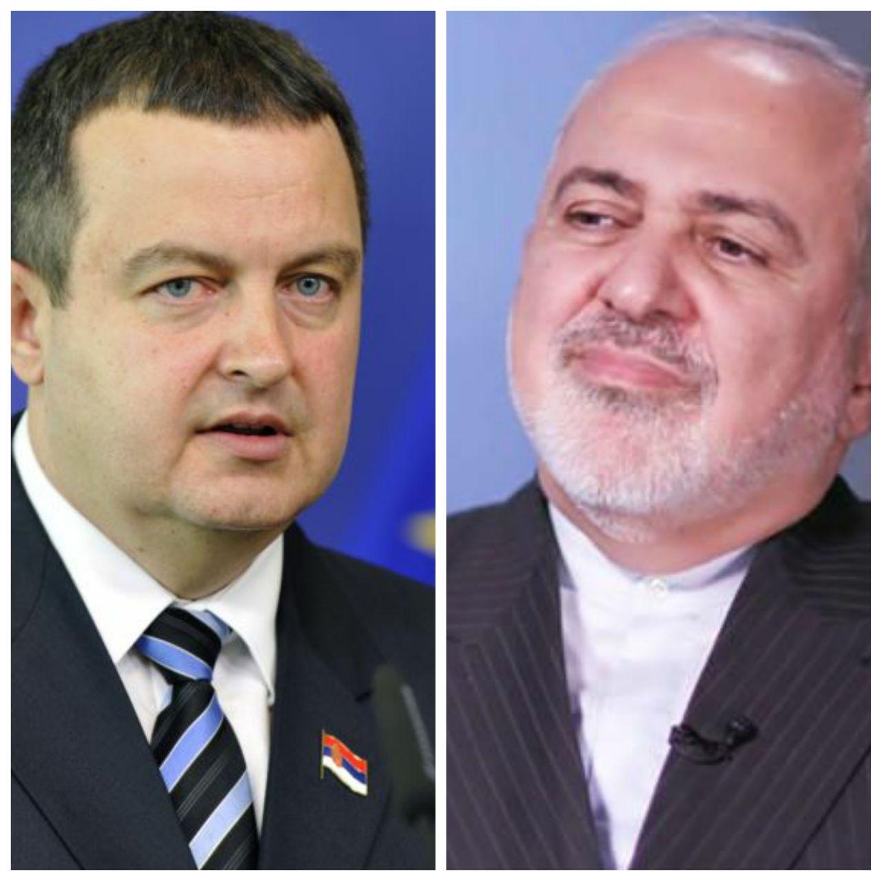 اعلام همبستگی وزیر خارجه صربستان با ایران در تماس تلفنی با ظریف