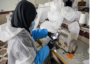 از راه اندازی کارگاه تولید ماسک تا اهداء مواد ضدعفونی کننده