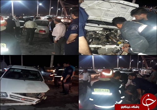 دومصدوم بر اثر تصادف خودرو