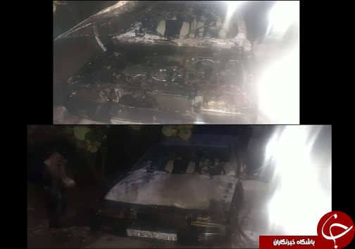 از مصدومیت دو نفر بر اثر تصادف خودرو تا حریق خودرو در خرمشهر