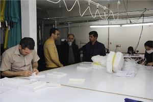 اقدام جهادی مددجویان کمیته امداد خراسان شمالی در تأمین ماسک