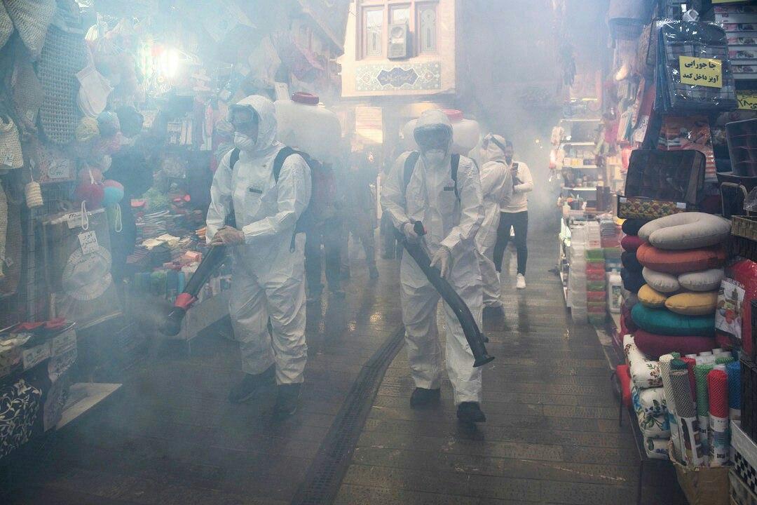 همکاری پلیس درعملیات گند زدایی شهر مهران