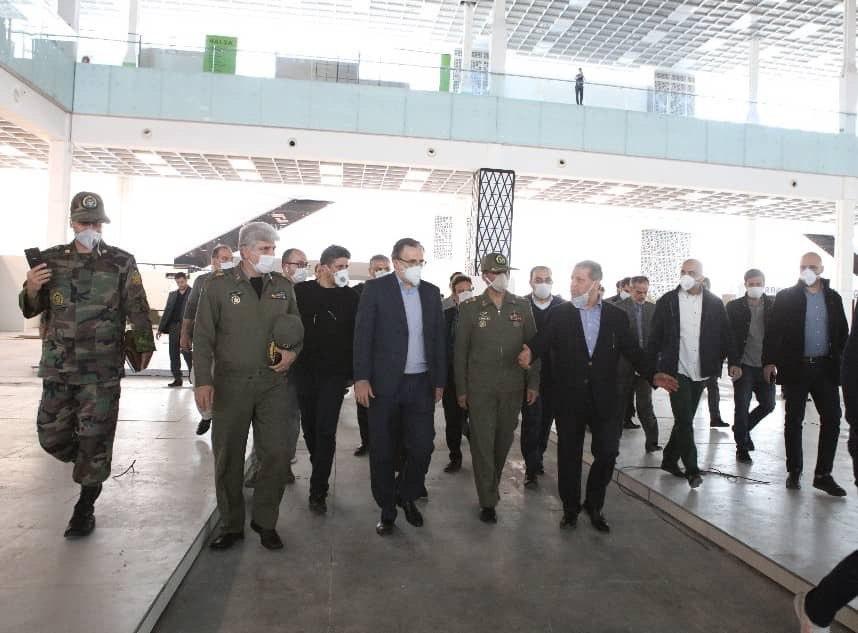 جلسه برپایی نقاهتگاه کرونایی ایران‌مال با حضور مسئولان ارتش برگزار شد