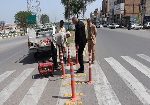  ایمن سازی بلوار‌های منطقه ۷ اهواز