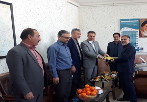 برپایی مراسم تودیع رئیس آموزش و پرورش بخش الوار گرمسیری