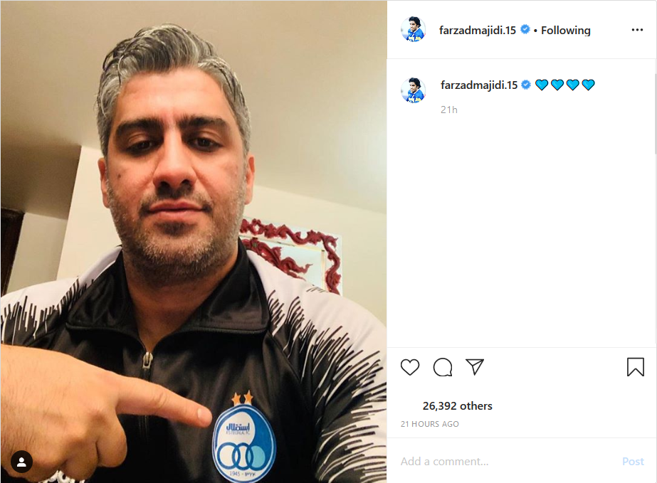 عکس قدیمی میثم مجیدی از بازی&zwnj;اش در استقلال؛ سیامک نعمتی در کنار جام زرین پرسپولیس