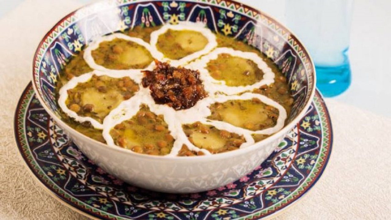 طرز پخت آش پرپوله