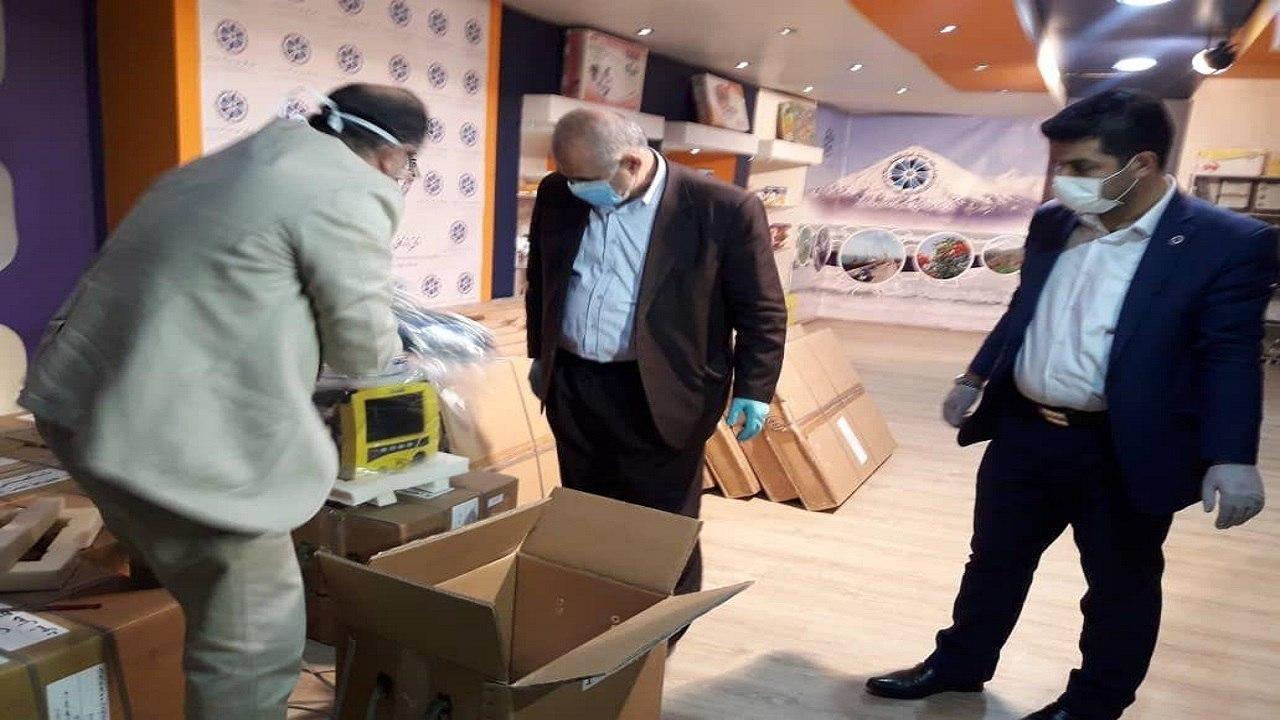ادامه کمک‌های بخش خصوصی مازندران برای کنترل کرونا