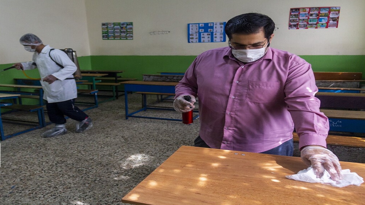 وظایف شاغلان مدارس کشور در برابر کرونا ابلاغ شد