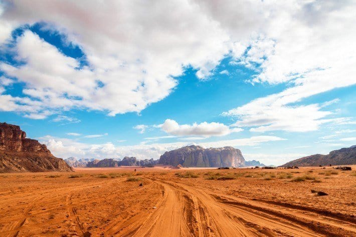 بهار لارنس؛ روستایی زیبا در اردن + تصاویر