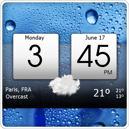 دانلود Digital clock & world weather Premium v5.72.0.2 ویجت آب و هوا و ساعت دیجیتالی