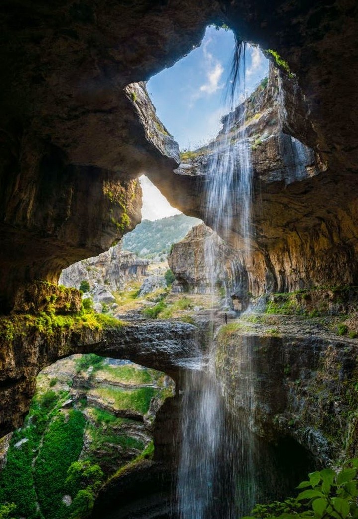 باتارا؛ غاری تماشایی در لبنان + تصاویر