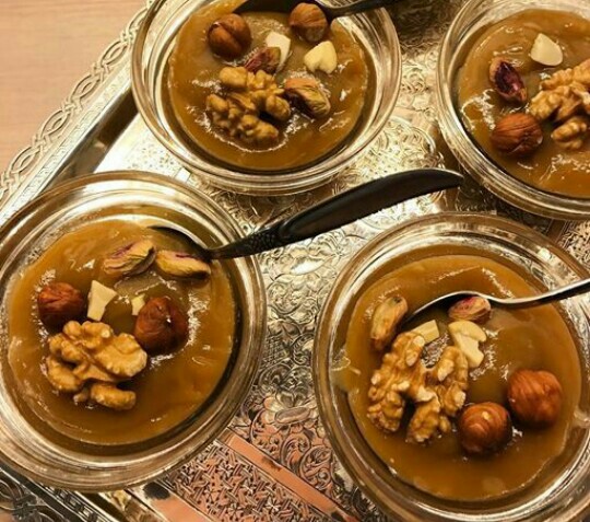 پخت سمنو خانگی که شهدادی ها  انجام می دهند