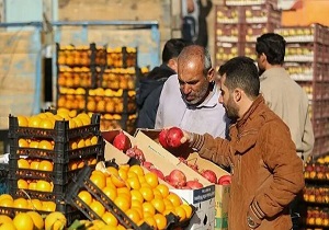 توزیع میوه شب عید در ۱۶ نقطه شهر اردبیل