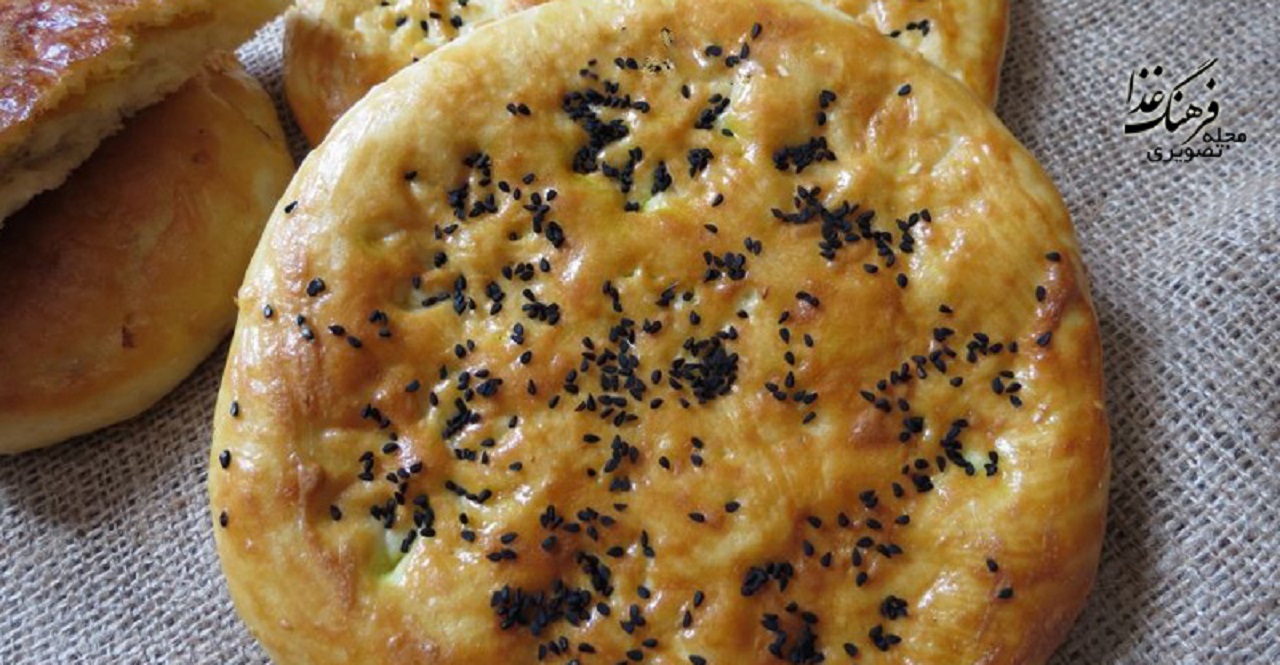 طرز تهیه نان یاغلی کوکه آذرباییجان