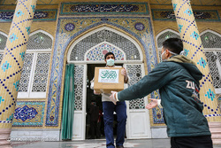 عملیات ضدعفونی در کربلای معلی