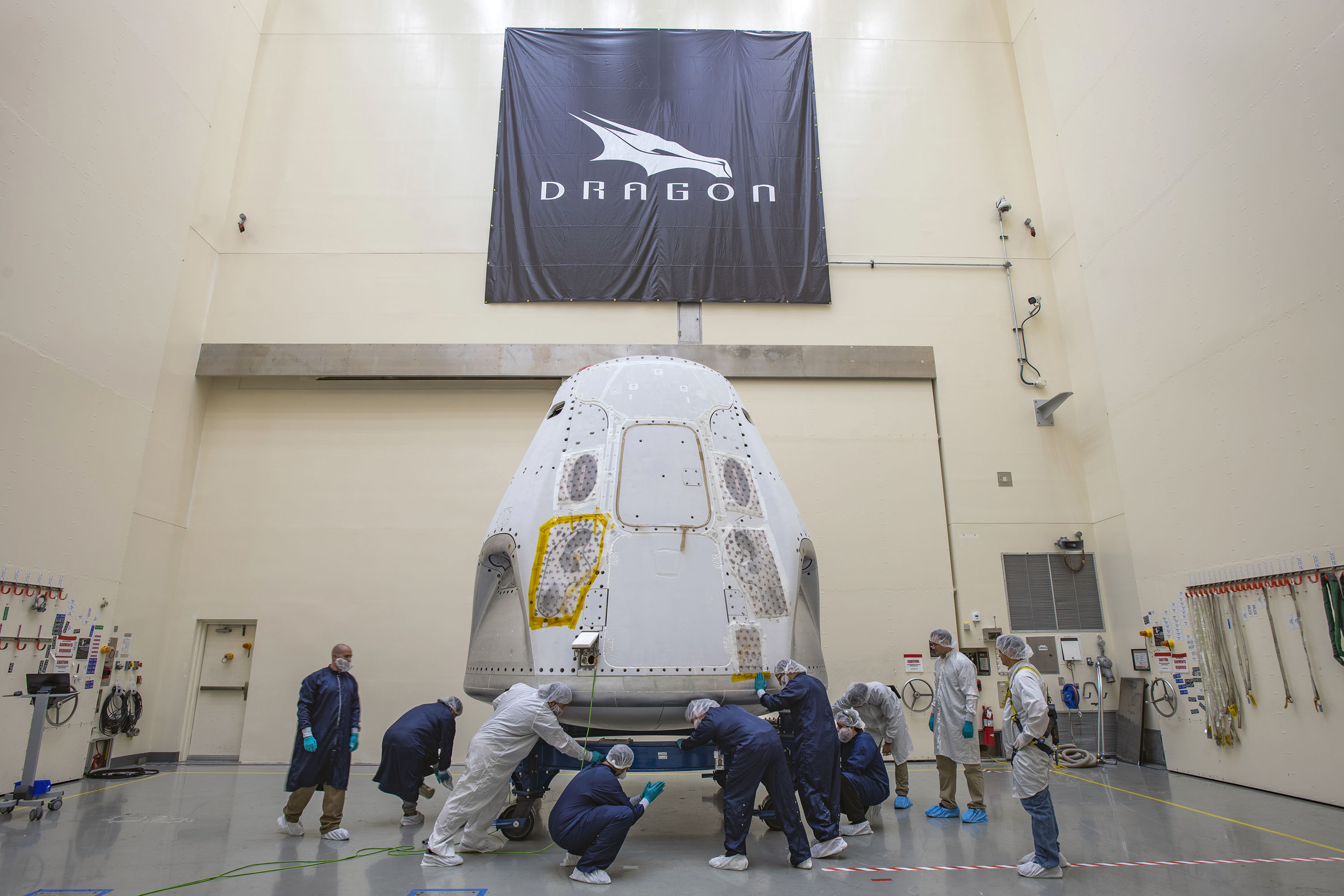 آزمایشات نهایی ناسا به همراه شرکت SpaceX