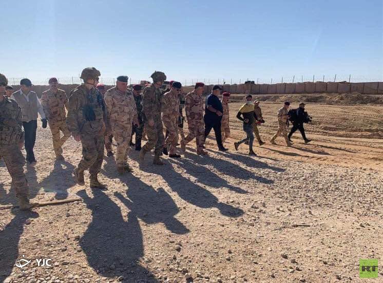 خروج ائتلاف بین المللی از پایگاه القائم عراق+ تصاویر خروج ائتلاف بین المللی از پایگاه القائم عراق+ تصاویر