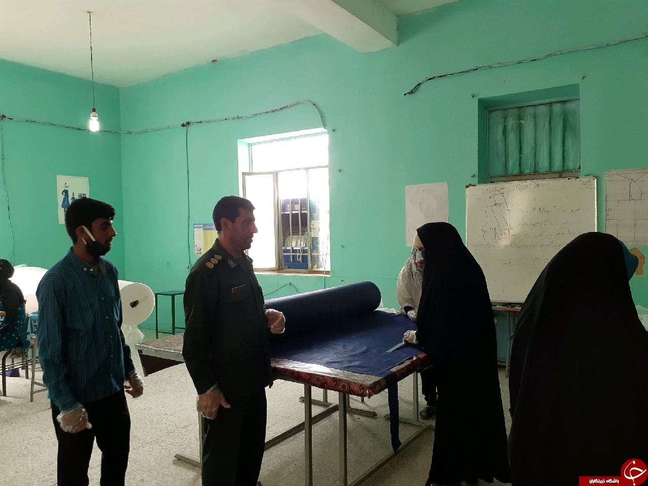 احداث ۴ کارگاه تولید ماسک در جنوب استان کرمان