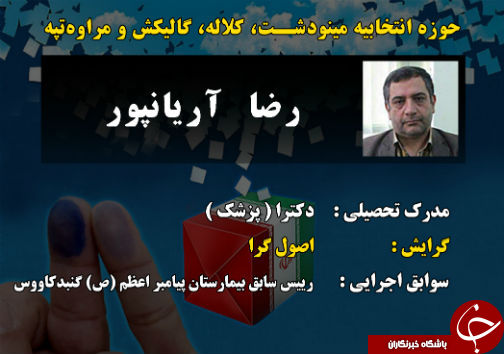 منتخبان مجلس یازدهم در گلستان بیشتر بشناسید