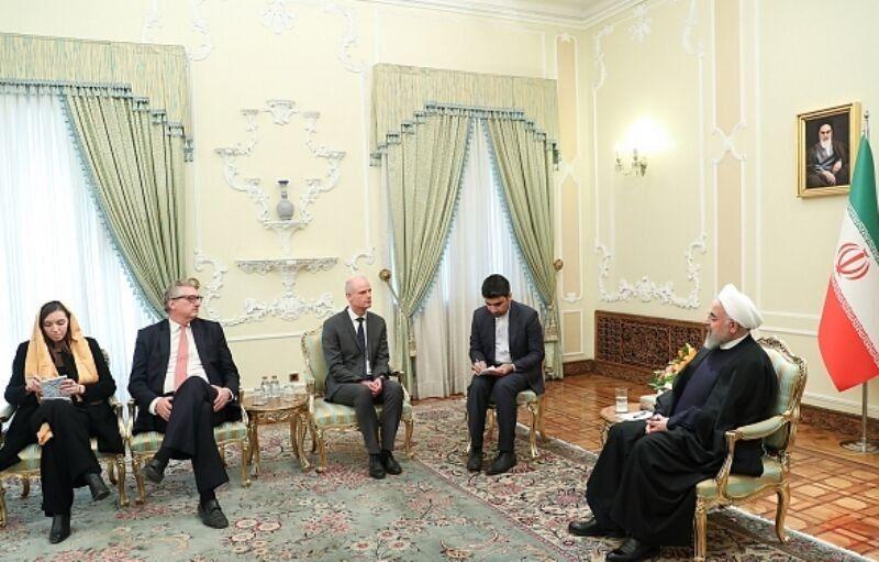 ملاقات وزیر خارجه هلند با روحانی