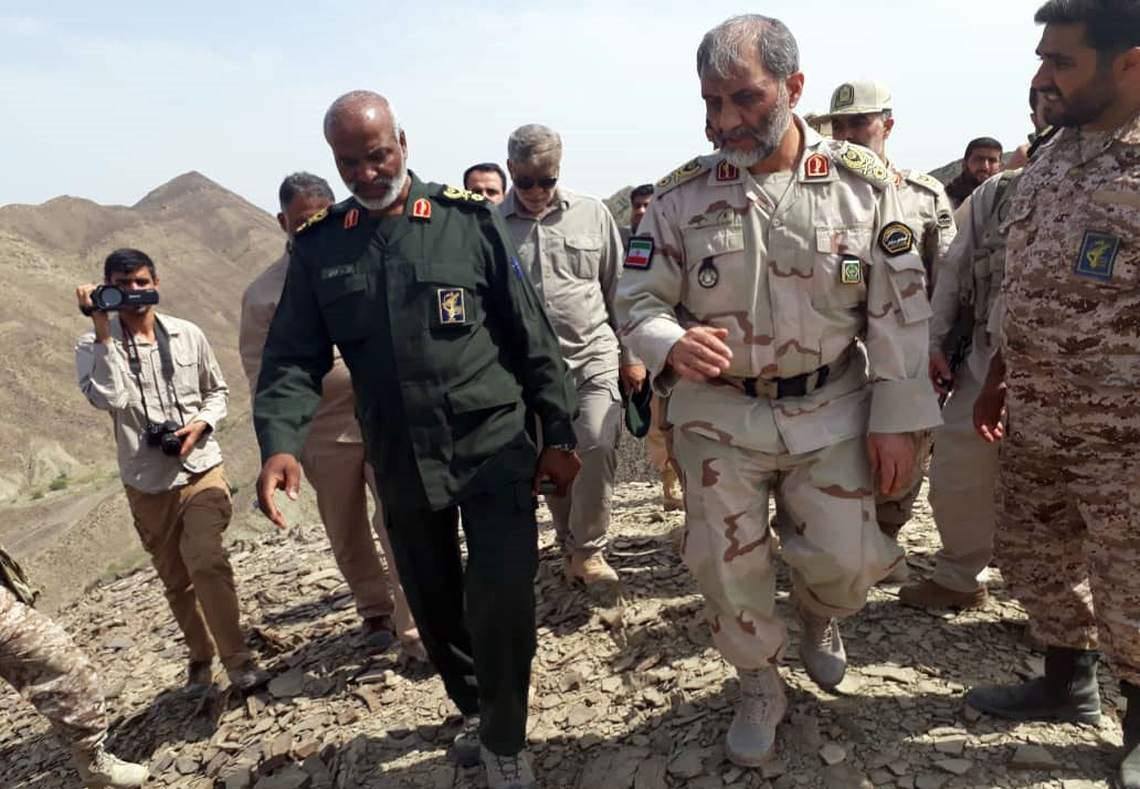 رمانده مرزبانی ناجا از مناطق مرزی جنوب سیستان و بلوچستان بازدید کرد