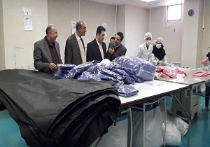 فعالیت چهار واحد تولید ماسک در قزوین