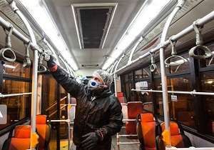 ضدعفونی کردن اتوبوس های شهری اهواز در گرو ابلاغ دستور از شورای سلامت