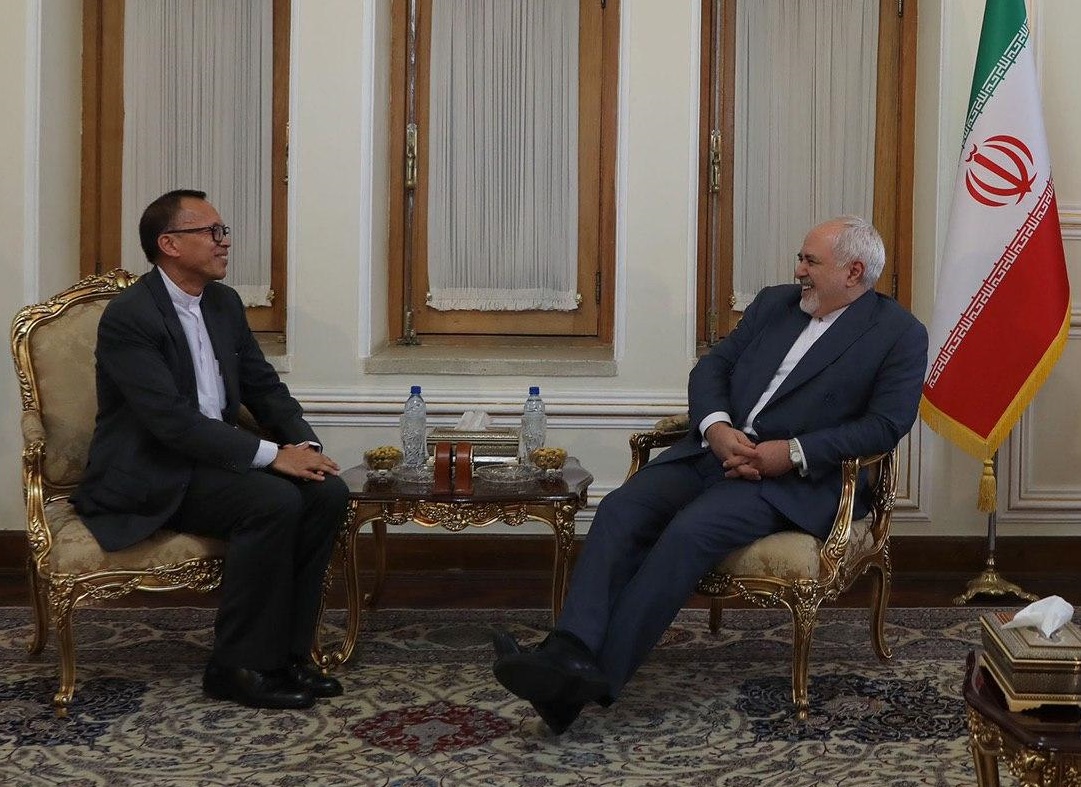 دیدار خداحاظی سفیر تایلند در ایران با ظریف