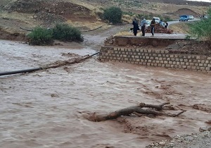 در معرض خطر سیل بودن روستا‌های بخش مرکزی پلدختر